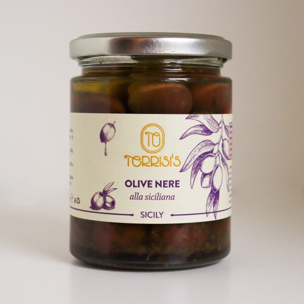 olive nere alla siciliana