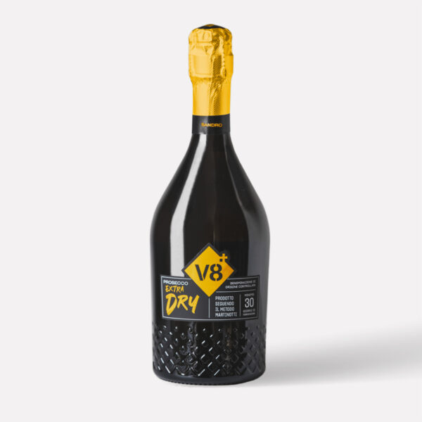 Spumante - V8 - Sandro prosecco doc extra dry in bottiglia da 75 cl